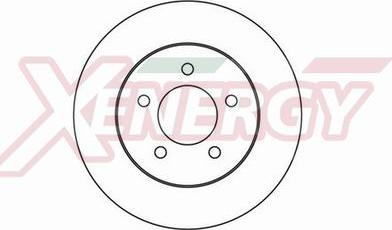 AP XENERGY X602129 - Тормозной диск autospares.lv