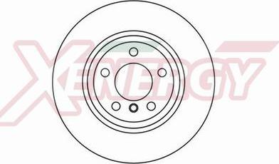 AP XENERGY X602172 - Тормозной диск autospares.lv