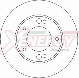 AP XENERGY X602300 - Тормозной диск autospares.lv