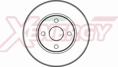 AP XENERGY X602264 - Тормозной диск autospares.lv