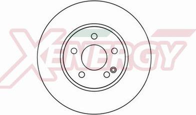 AP XENERGY X602205 - Тормозной диск autospares.lv