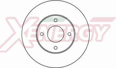 AP XENERGY X602202 - Тормозной диск autospares.lv