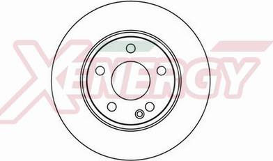 AP XENERGY X602207 - Тормозной диск autospares.lv