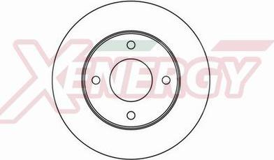 AP XENERGY X602216 - Тормозной диск autospares.lv