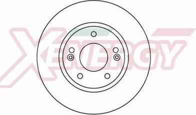 AP XENERGY X602225 - Тормозной диск autospares.lv