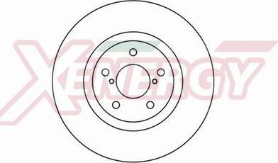 AP XENERGY X602223 - Тормозной диск autospares.lv