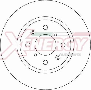 AP XENERGY X602763 - Тормозной диск autospares.lv