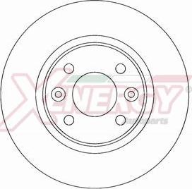 AP XENERGY X602703 - Тормозной диск autospares.lv