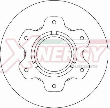 AP XENERGY X602738 - Тормозной диск autospares.lv