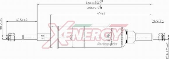 AP XENERGY X042349 - Амортизатор autospares.lv