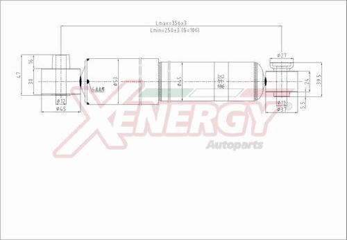 AP XENERGY X087349 - Амортизатор autospares.lv