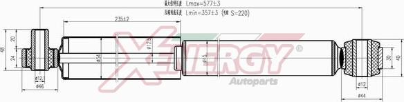 AP XENERGY X148349 - Амортизатор autospares.lv