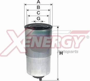 AP XENERGY X1599682 - Топливный фильтр autospares.lv