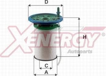 AP XENERGY X1599826 - Топливный фильтр autospares.lv