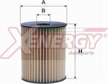 AP XENERGY X1599361 - Топливный фильтр autospares.lv