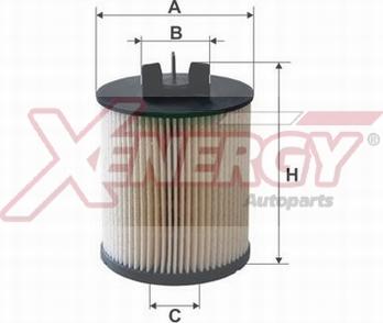 AP XENERGY X1599735 - Топливный фильтр autospares.lv