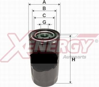 AP XENERGY X1595672 - Масляный фильтр autospares.lv