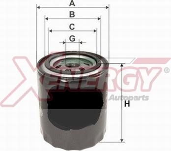 AP XENERGY X1595808 - Масляный фильтр autospares.lv