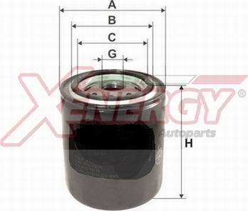 AP XENERGY X159581 - Масляный фильтр autospares.lv