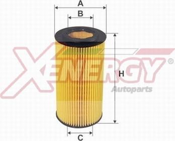 AP XENERGY X1596621 - Масляный фильтр autospares.lv