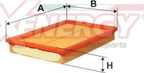 AP XENERGY X159151 - Воздушный фильтр, двигатель autospares.lv