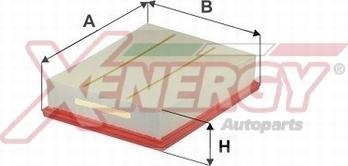 AP XENERGY X1591839 - Воздушный фильтр, двигатель autospares.lv