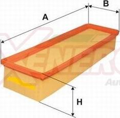 AP XENERGY X1591308 - Воздушный фильтр, двигатель autospares.lv