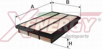 AP XENERGY X1591723 - Воздушный фильтр, двигатель autospares.lv