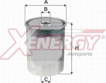 AP XENERGY X159844 - Топливный фильтр autospares.lv