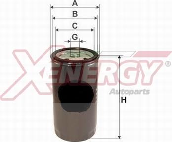 AP XENERGY X1598792 - Топливный фильтр autospares.lv