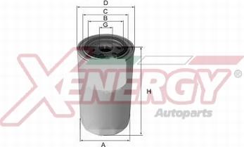 AP XENERGY X1504300 - Фильтр ГУР, рулевое управление autospares.lv