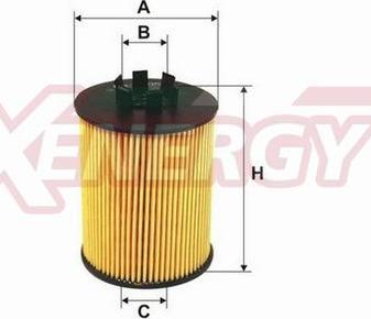 AP XENERGY X1524568 - Масляный фильтр autospares.lv
