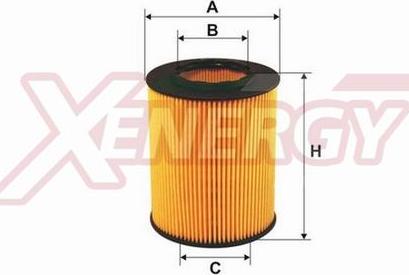 AP XENERGY X1524521 - Масляный фильтр autospares.lv