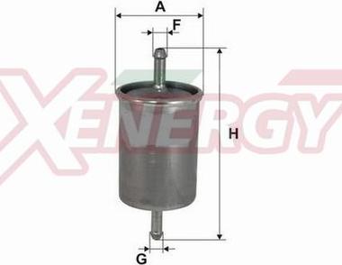 AP XENERGY X1510424 - Топливный фильтр autospares.lv