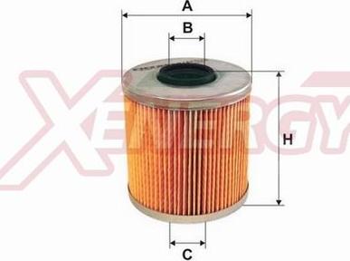 AP XENERGY X1510255 - Топливный фильтр autospares.lv