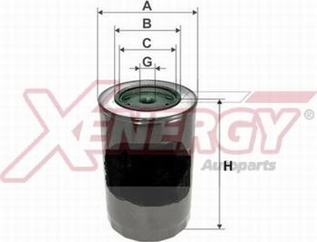 AP XENERGY X1510701 - Масляный фильтр autospares.lv