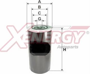 AP XENERGY X1512001 - Масляный фильтр autospares.lv