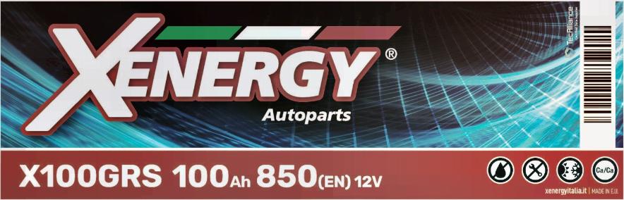 AP XENERGY X100GRS - Стартерная аккумуляторная батарея, АКБ autospares.lv