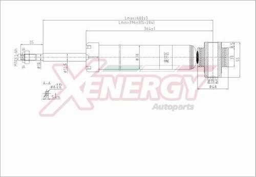 AP XENERGY X814341 - Амортизатор autospares.lv