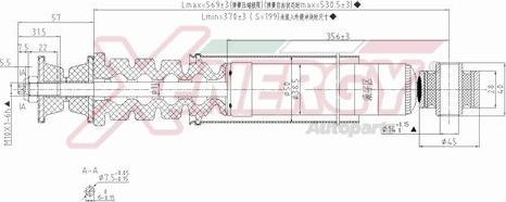 AP XENERGY X810343 - Амортизатор autospares.lv