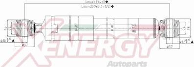 AP XENERGY X828343 - Амортизатор autospares.lv