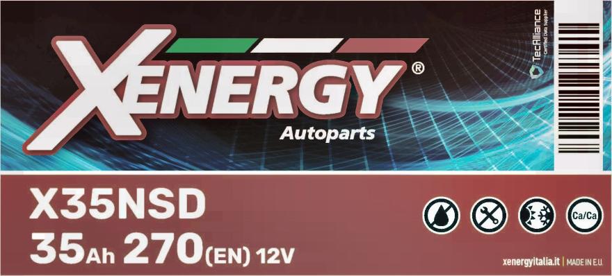 AP XENERGY X35NSD - Стартерная аккумуляторная батарея, АКБ autospares.lv