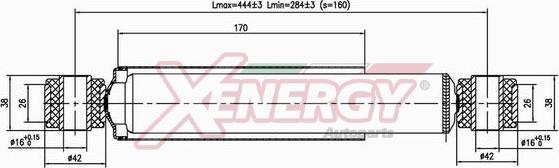 AP XENERGY X303444 - Амортизатор autospares.lv