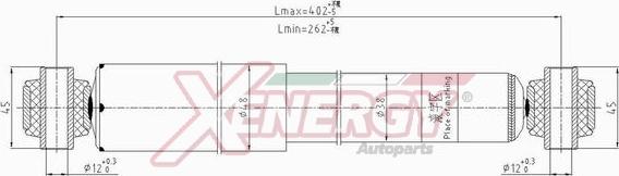 AP XENERGY X321343 - Амортизатор autospares.lv