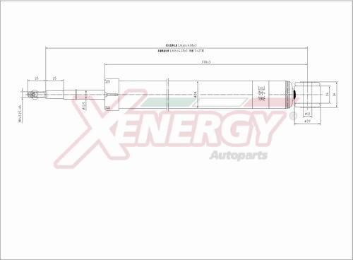 AP XENERGY X290343 - Амортизатор autospares.lv