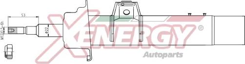 AP XENERGY X270339 - Амортизатор autospares.lv