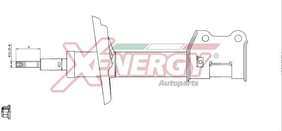 AP XENERGY X761339 - Амортизатор autospares.lv