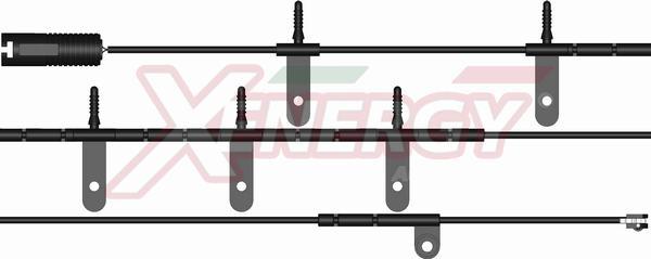 AP XENERGY X70185 - Сигнализатор, износ тормозных колодок autospares.lv