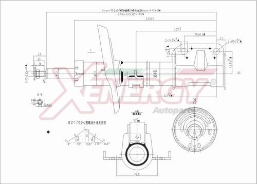 AP XENERGY X724339 - Амортизатор autospares.lv