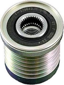 ASAM 55207 - Шкив генератора, муфта autospares.lv